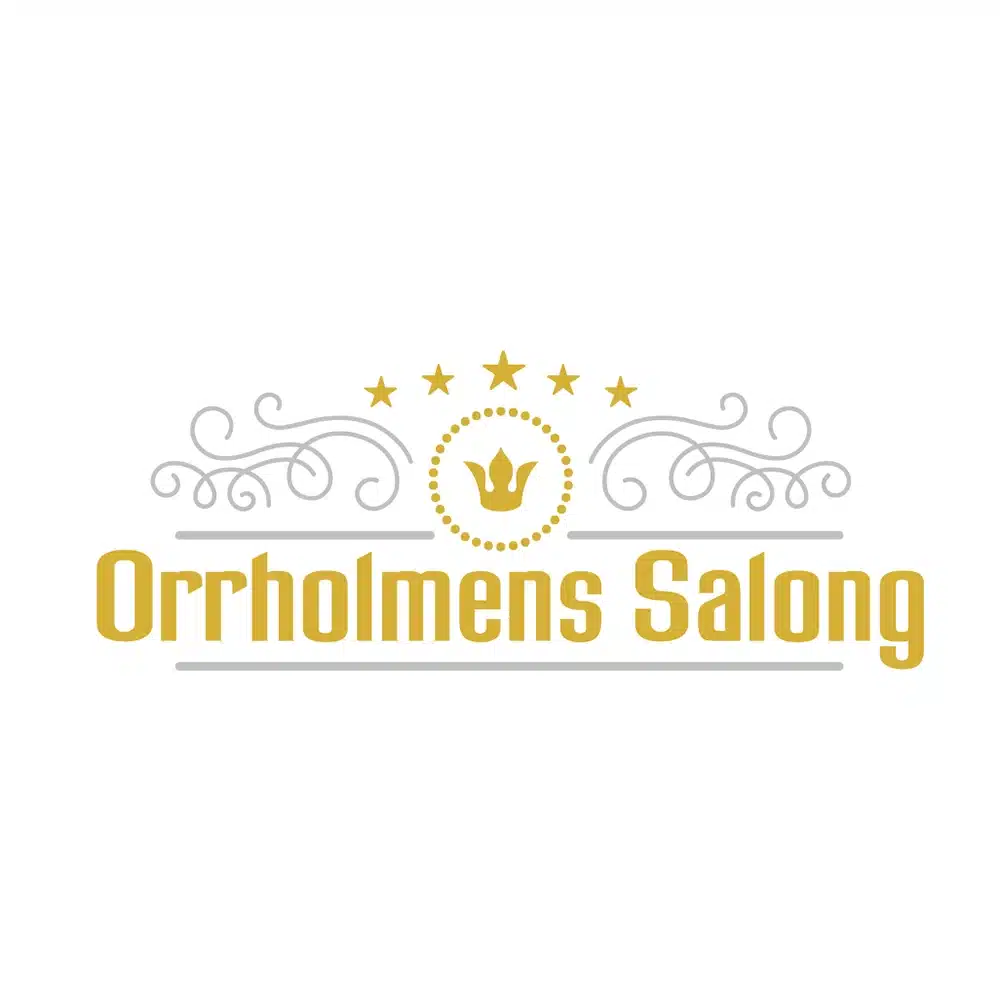 Orrholmens Salong logotyp